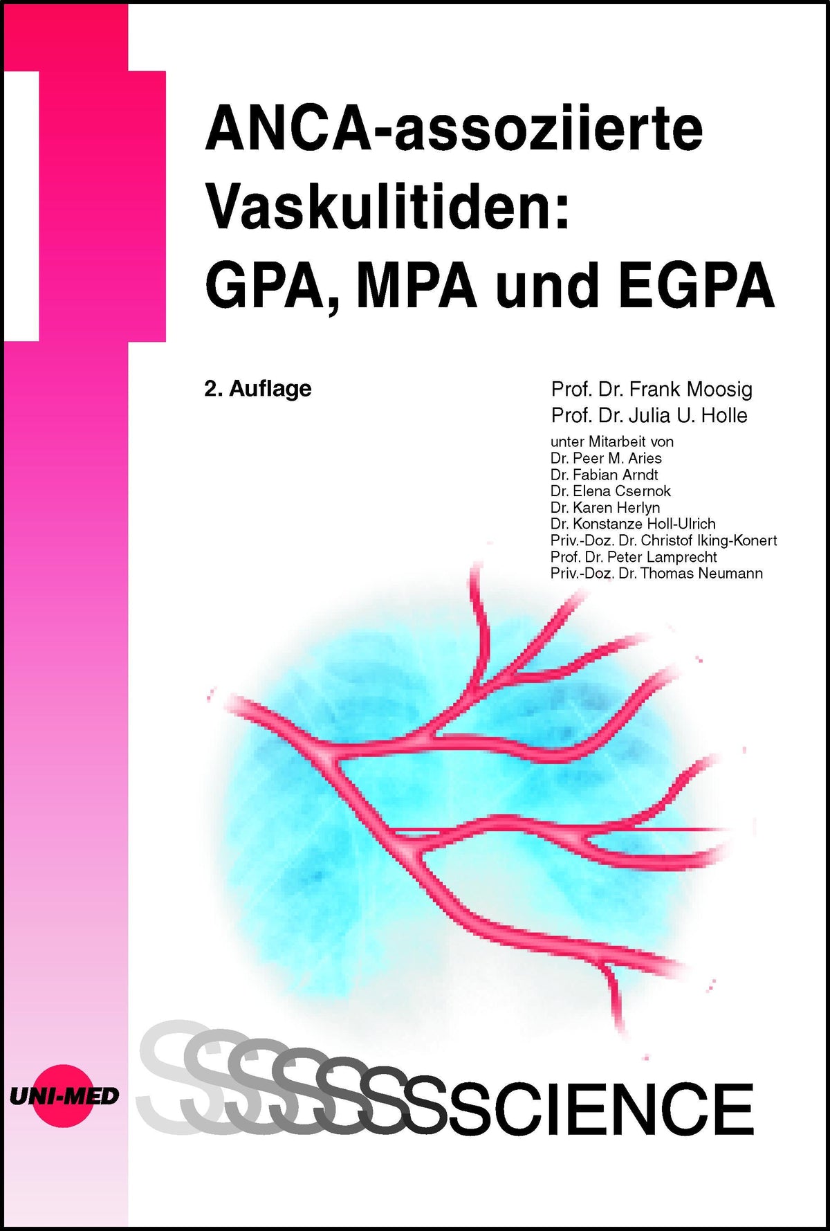 Buchcover: ANCA-assoziierte Vaskulitiden: GPA, MPA und EGPA