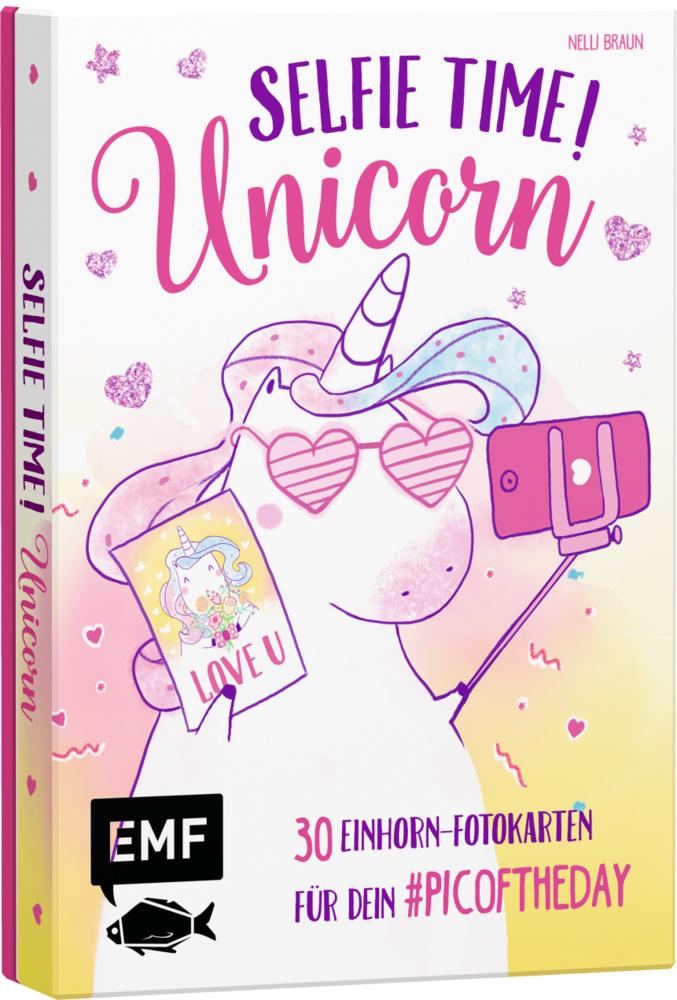 Buchcover: Selfie Time! Unicorn