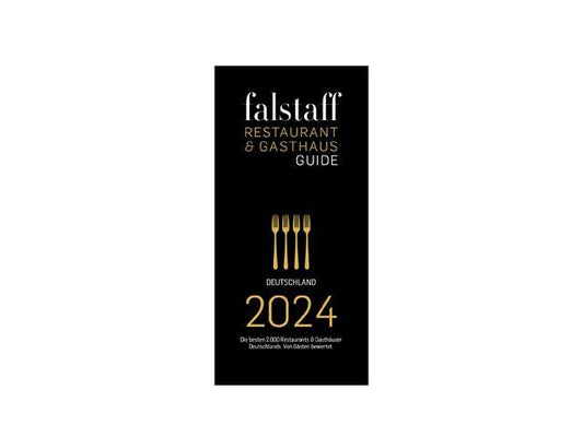 Buchcover: falstaff Restaurant & GasthausGuide Deutschland 2024
