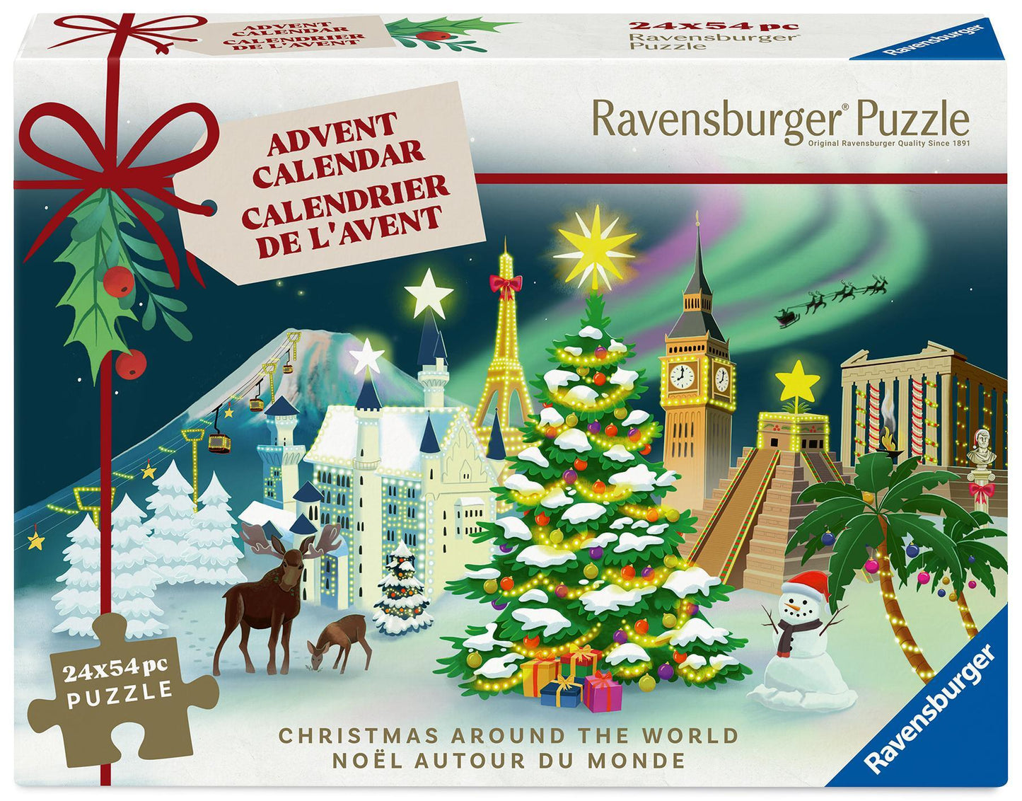 Puzzle Advent Calendar - Christmas around the World