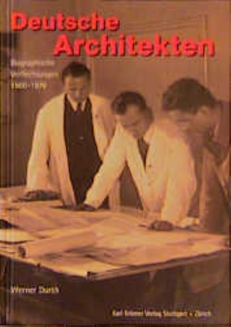 Buchcover: Deutsche Architekten