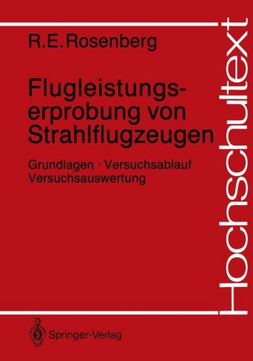Buchcover: Flugleistungserprobung von Strahlflugzeugen