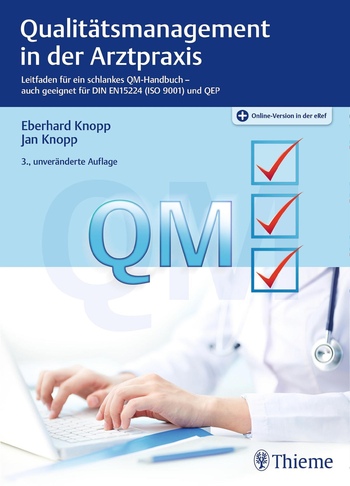 Buchcover: Qualitätsmanagement in der Arztpraxis