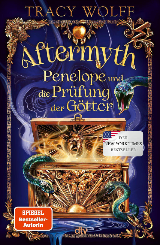 Aftermyth – Penelope und die Prüfung der Götter: Rasant erzähltes Fantasyabenteuer, voll Humor und griechischer Mythologie | Mit liebevoller Ausstattung und Farbschnitt in limitierter Auflage