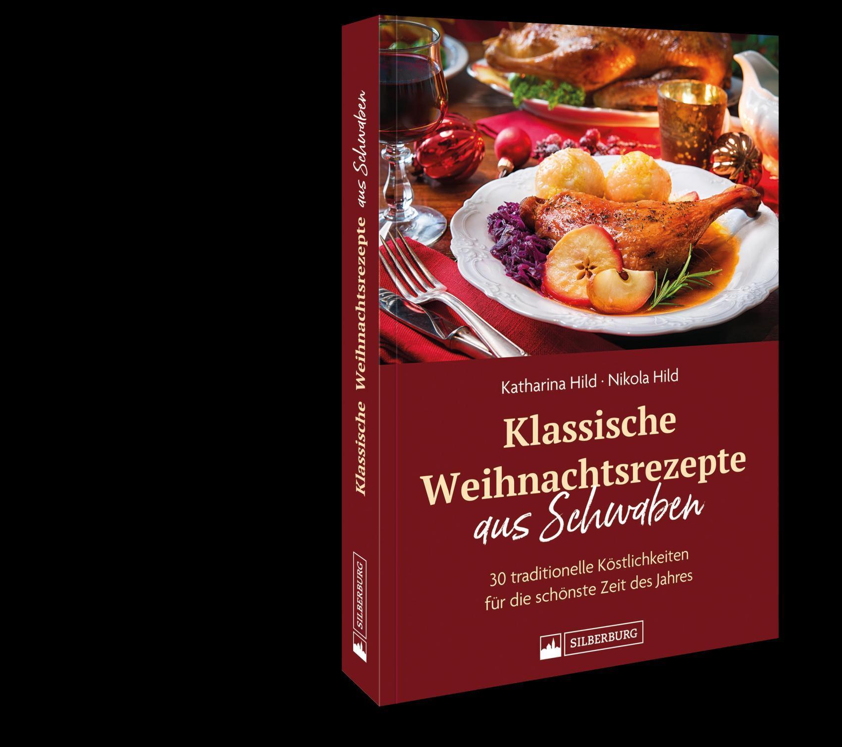 Buchcover: Klassische Weihnachtsrezepte aus Schwaben