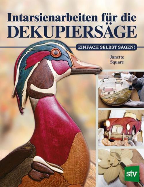 Buchcover: Intarsienarbeiten für die Dekupiersäge