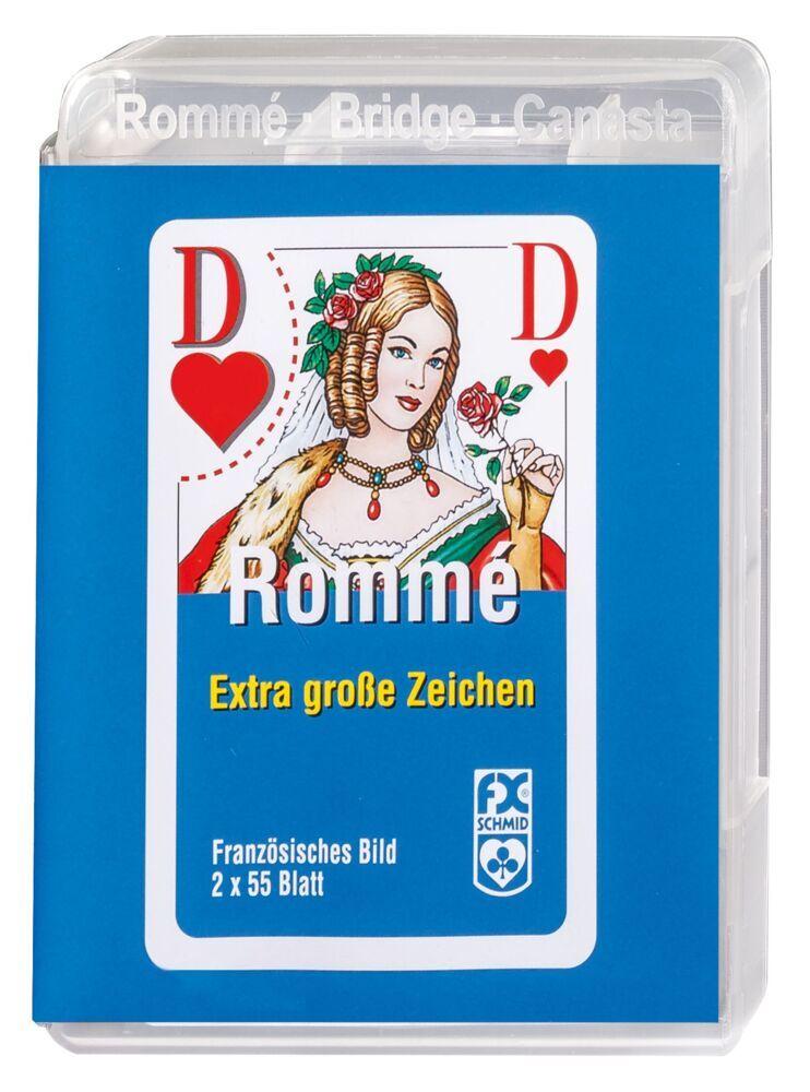 Buchcover: Rommé, Canasta, Bridge. Mit extragroßen Eckzeichen