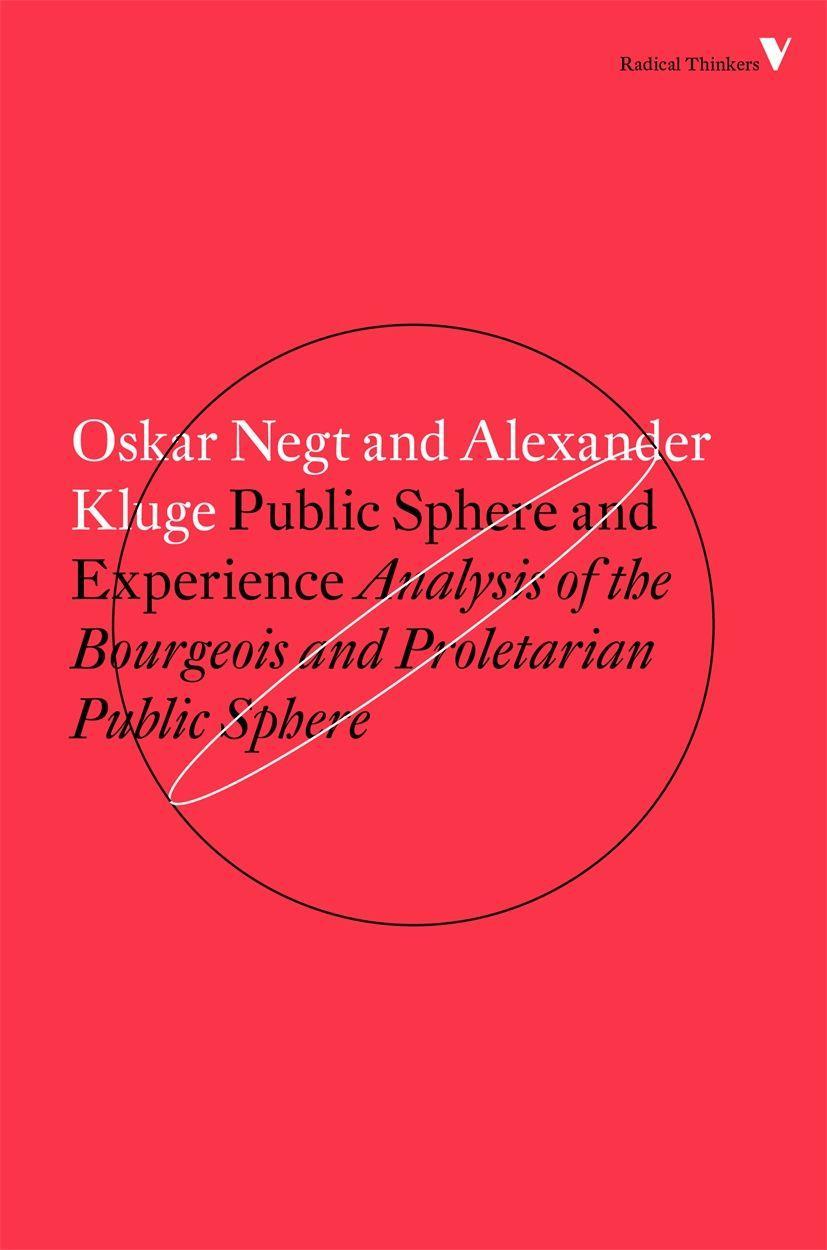 Buchcover: Public Sphere and Experience