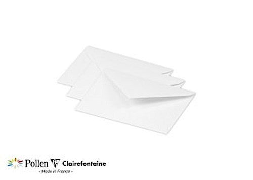 Umschlag Pollen Mini 75 x 100 mm 120g 20 Stück, Weiss