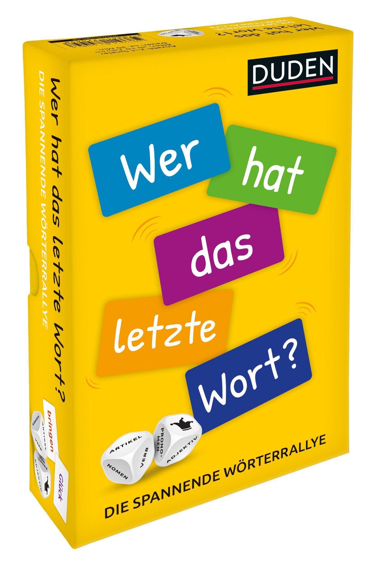 Buchcover: Duden: Wer hat das letzte Wort?