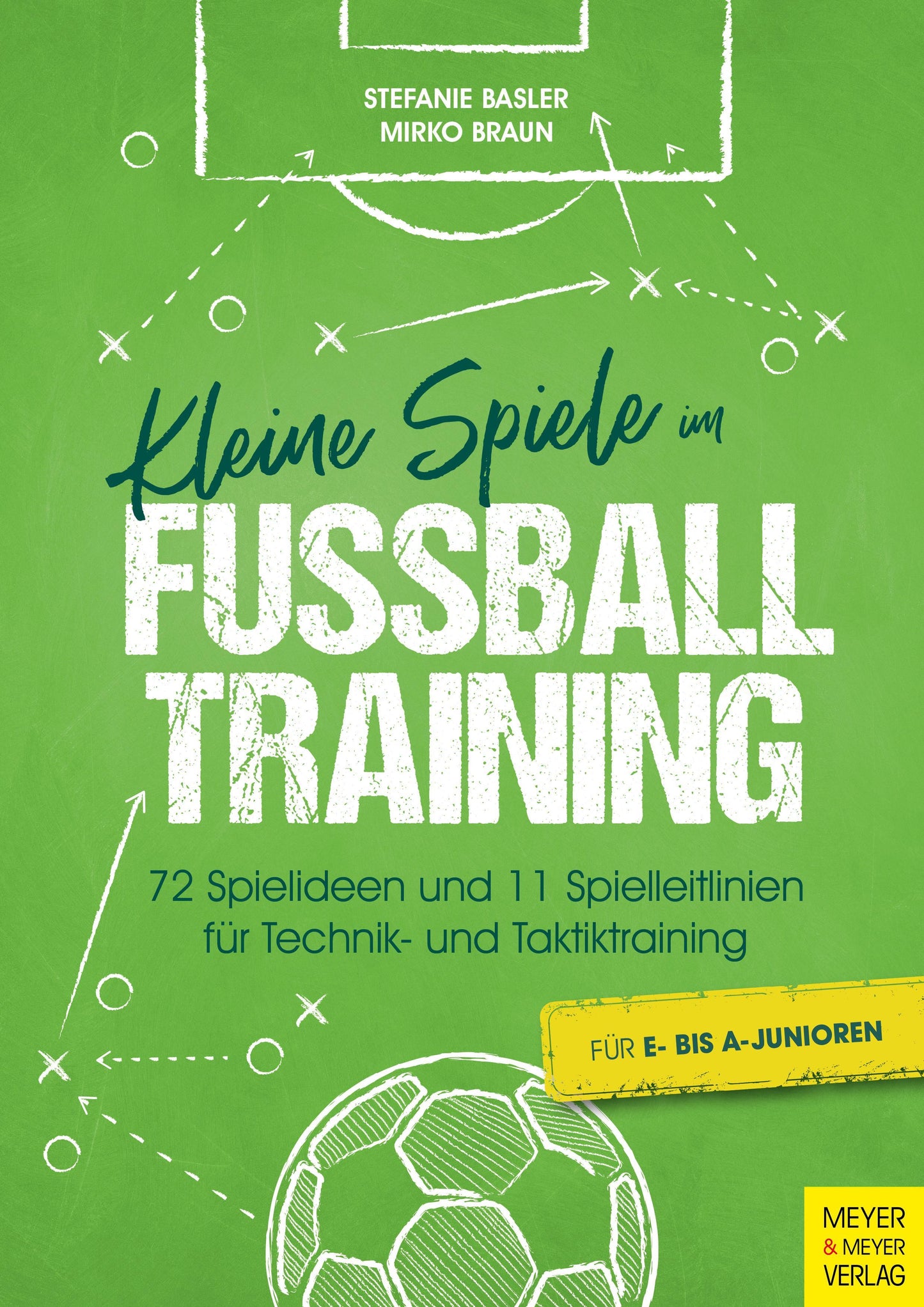 Buchcover: Kleine Spiele im Fußballtraining