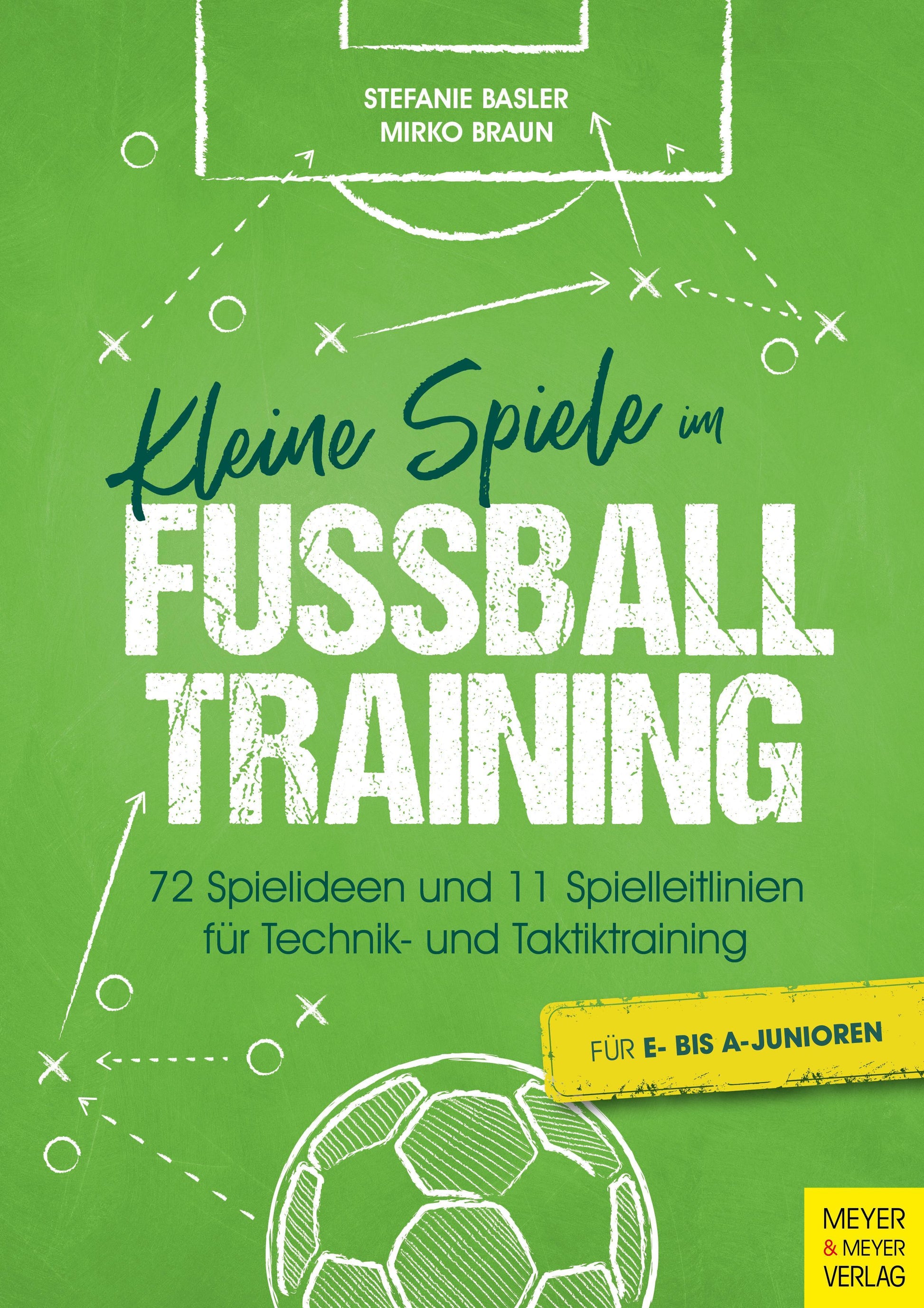 Buchcover: Kleine Spiele im Fußballtraining