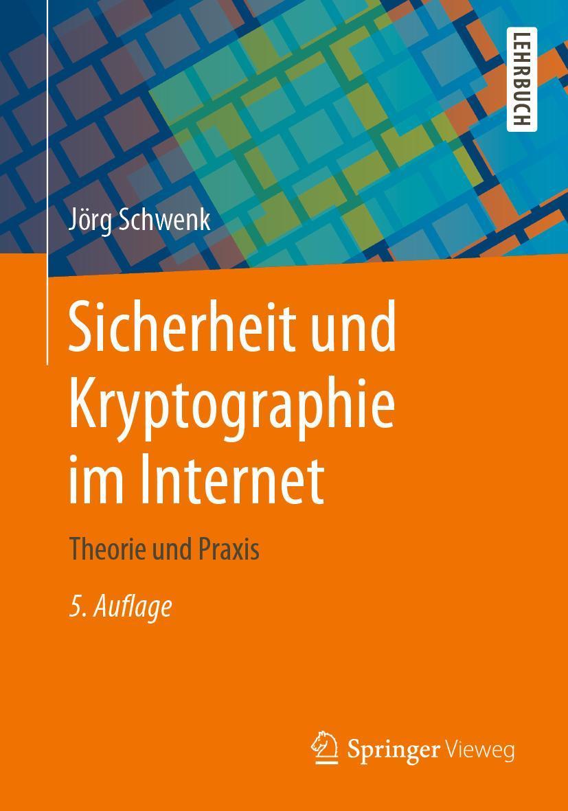 Buchcover: Sicherheit und Kryptographie im Internet