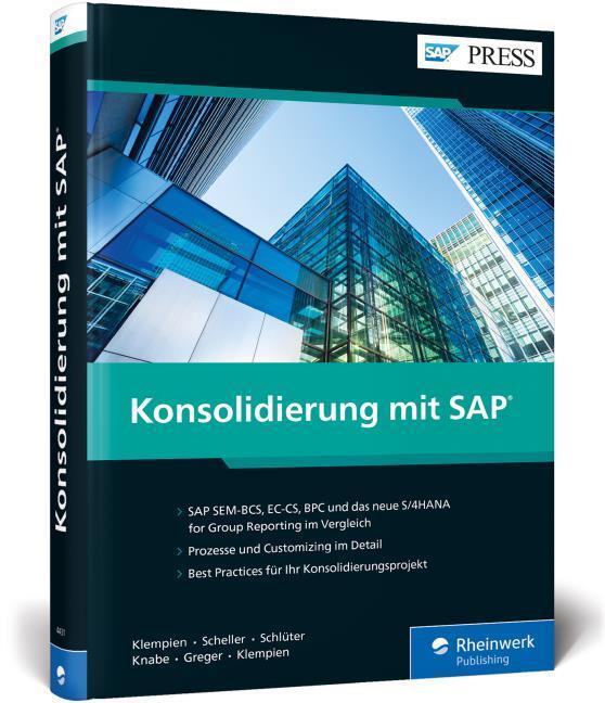 Buchcover: Konsolidierung mit SAP
