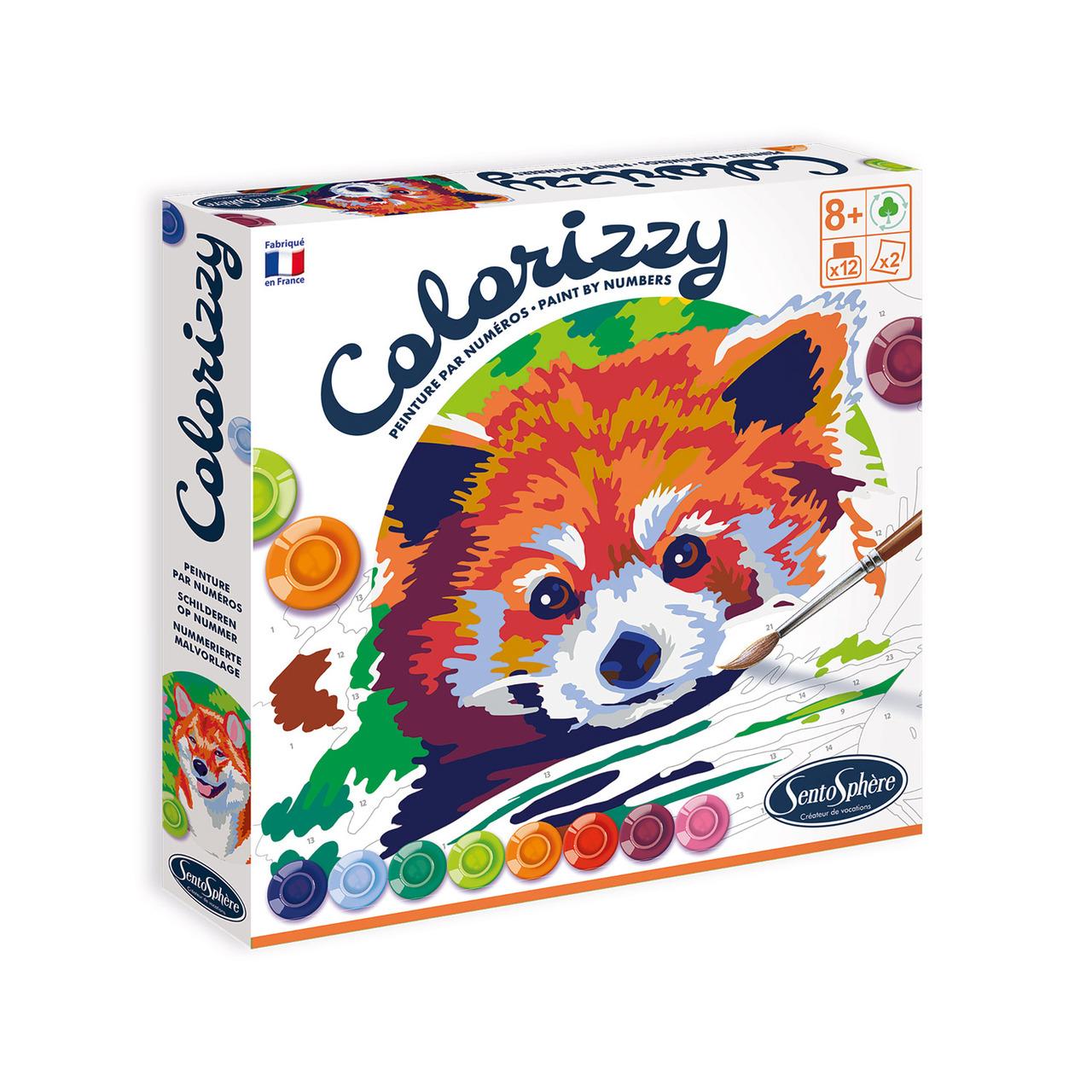 Colorizzy Roter Panda und Shiba