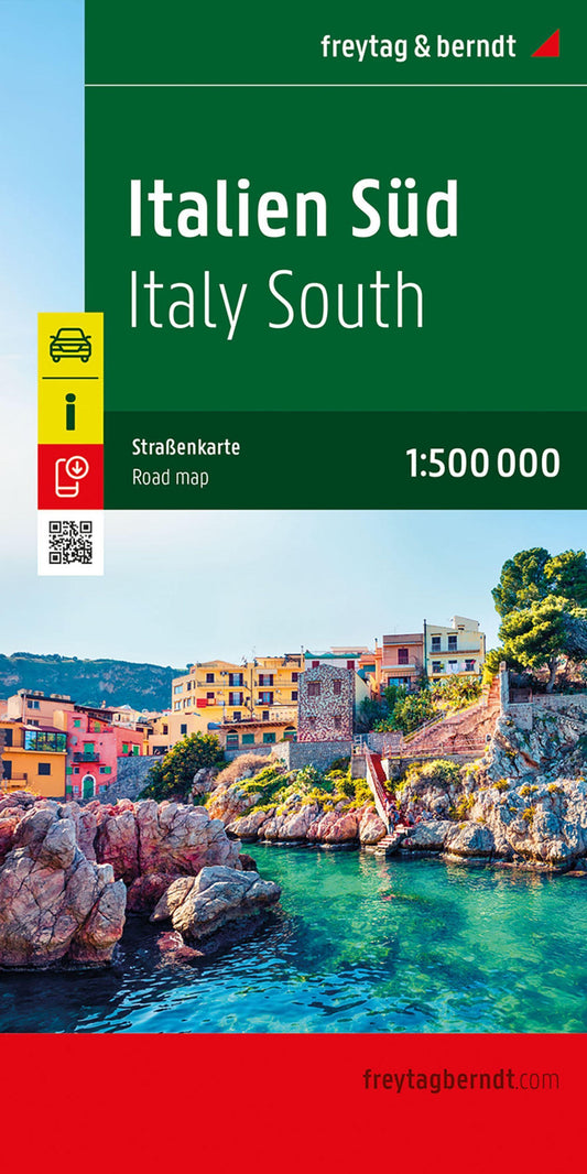 freytag & berndt Straßenkarte Italien Süd 1:500.000