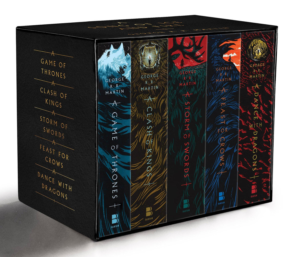 Buchcover: A Game of Thrones 1-5 Boxed Set. TV Tie-In