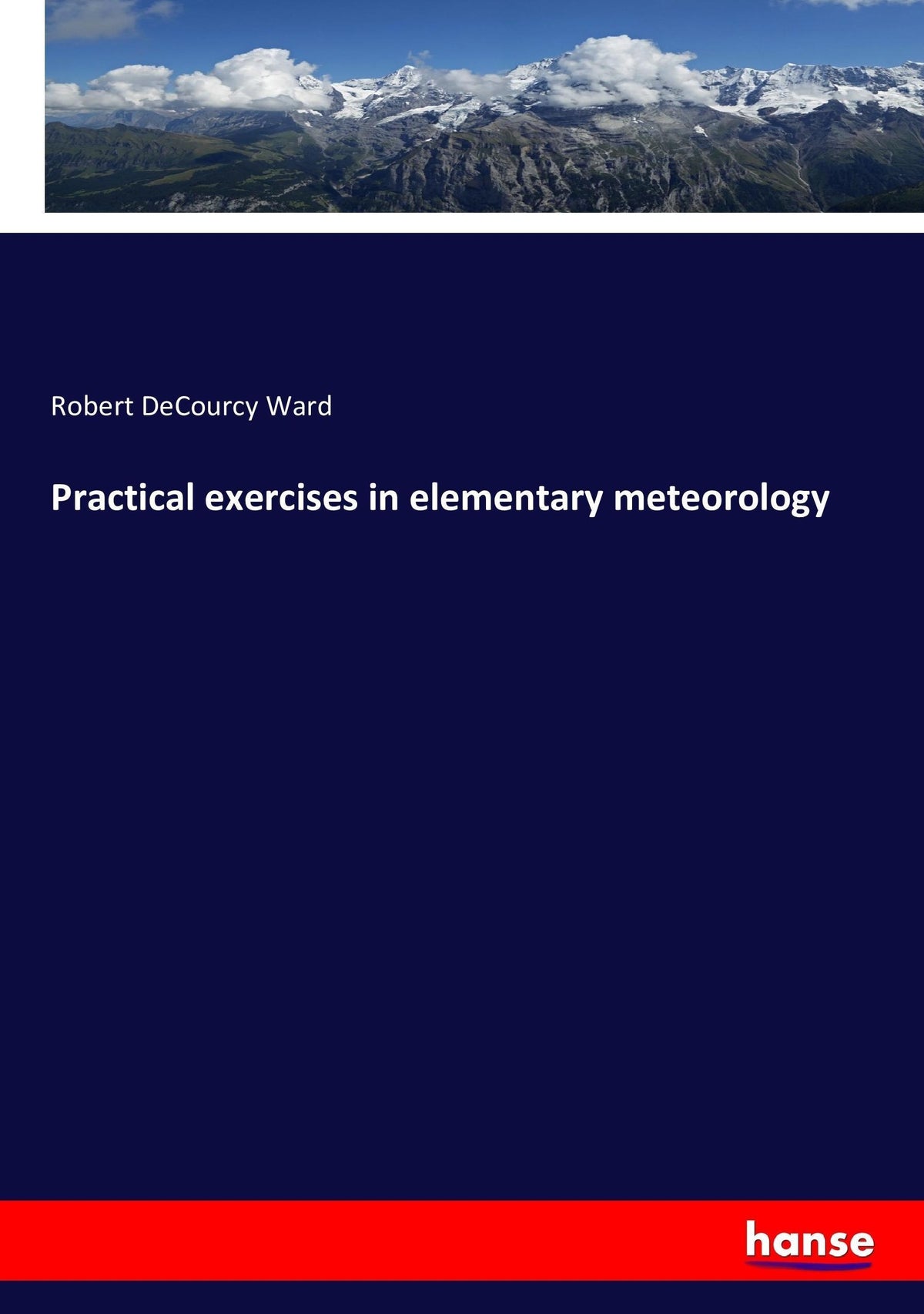 Buchcover: Practical exercises in elementary meteorology