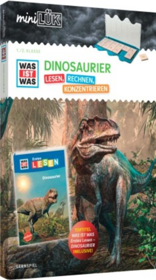 miniLÜK-Set. WAS IST WAS Dinosaurier Lesen+Rechnen 1. Klasse