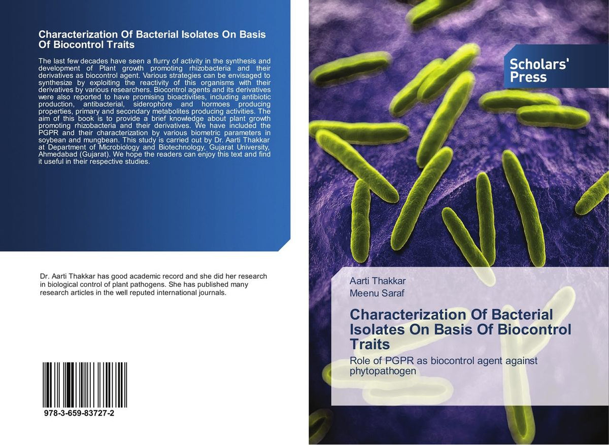 Buchcover: Characterization Of Bacterial Isolates On Basis Of Biocontrol Traits