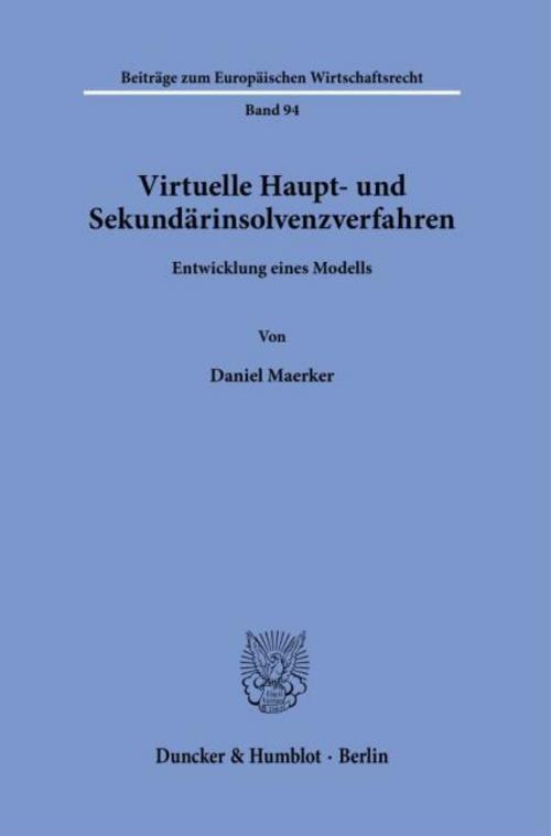Virtuelle Haupt- und Sekundärinsolvenzverfahren