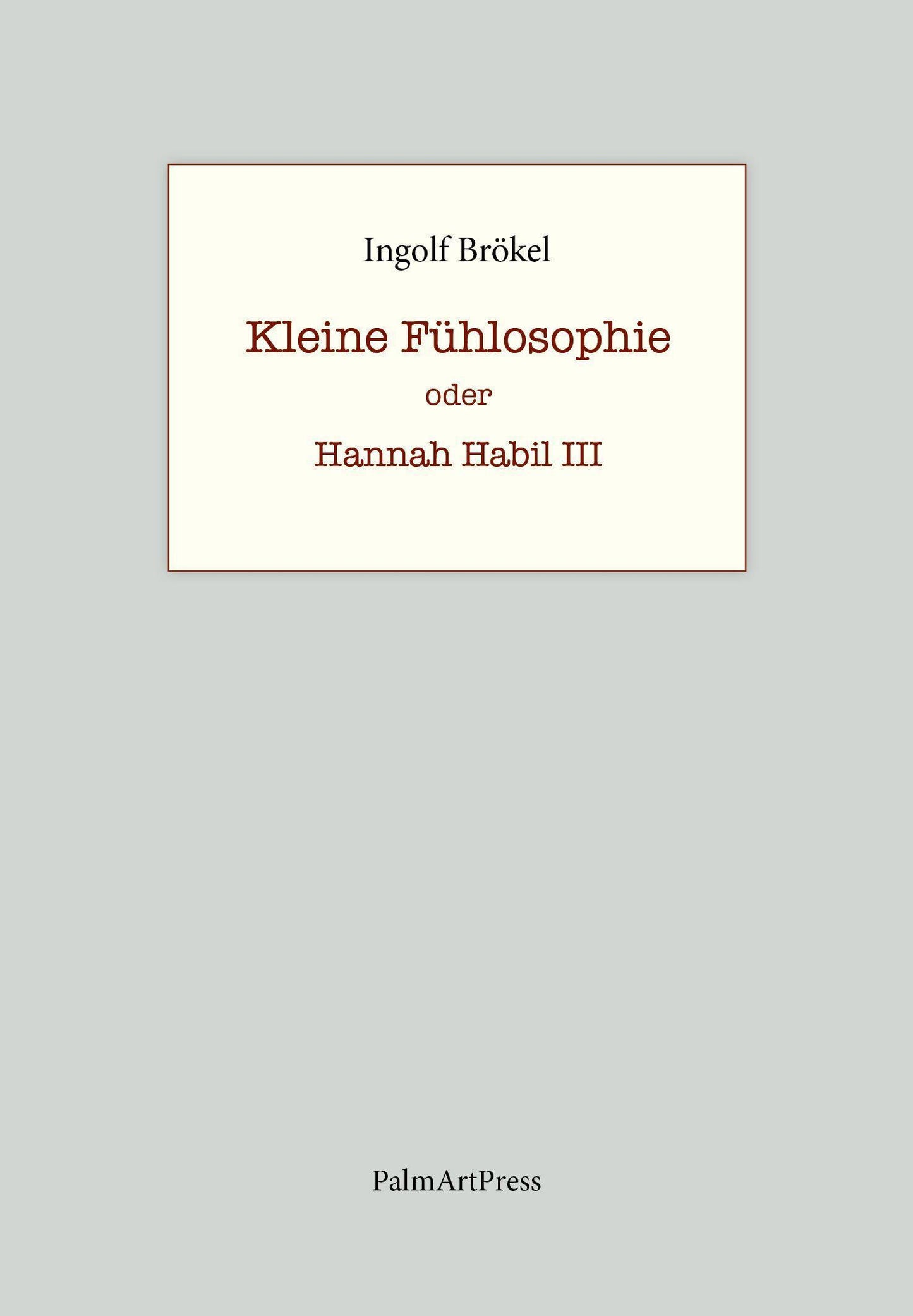 Kleine Fühlosophie