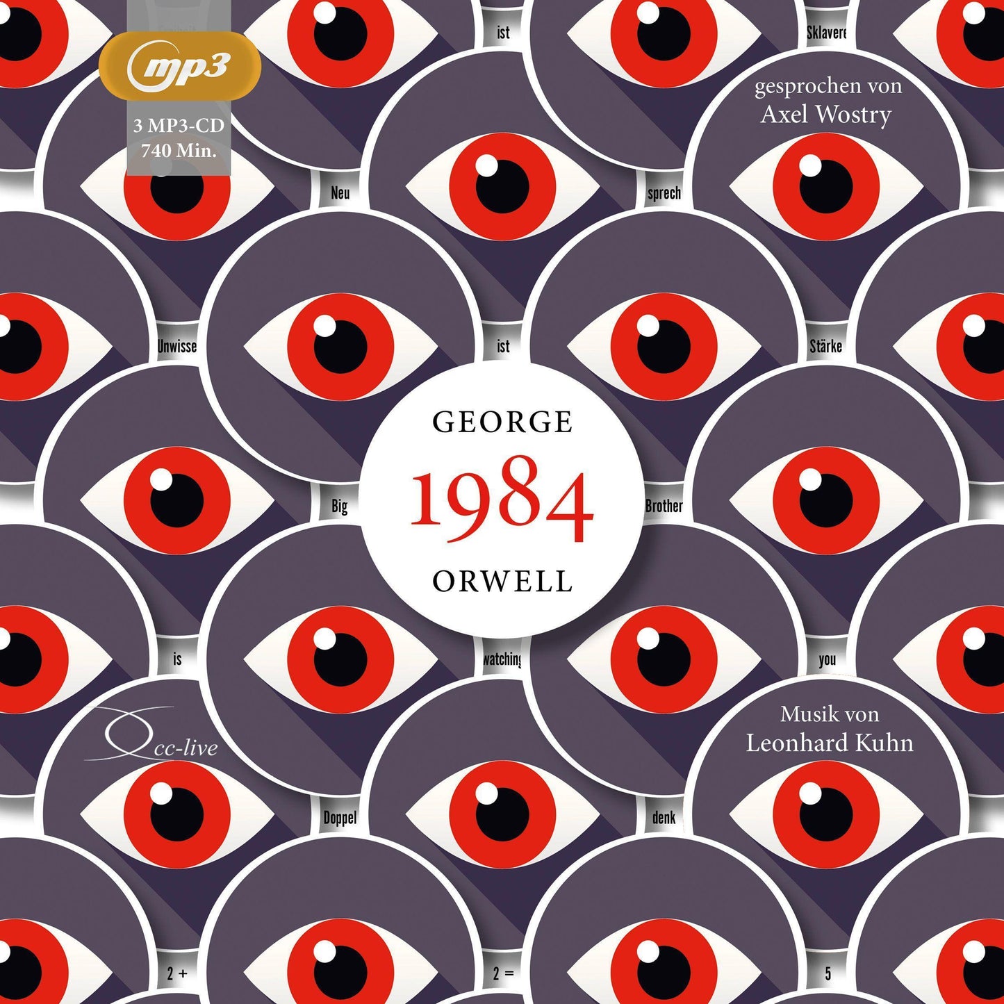 1984,3 Audio-CD, MP3