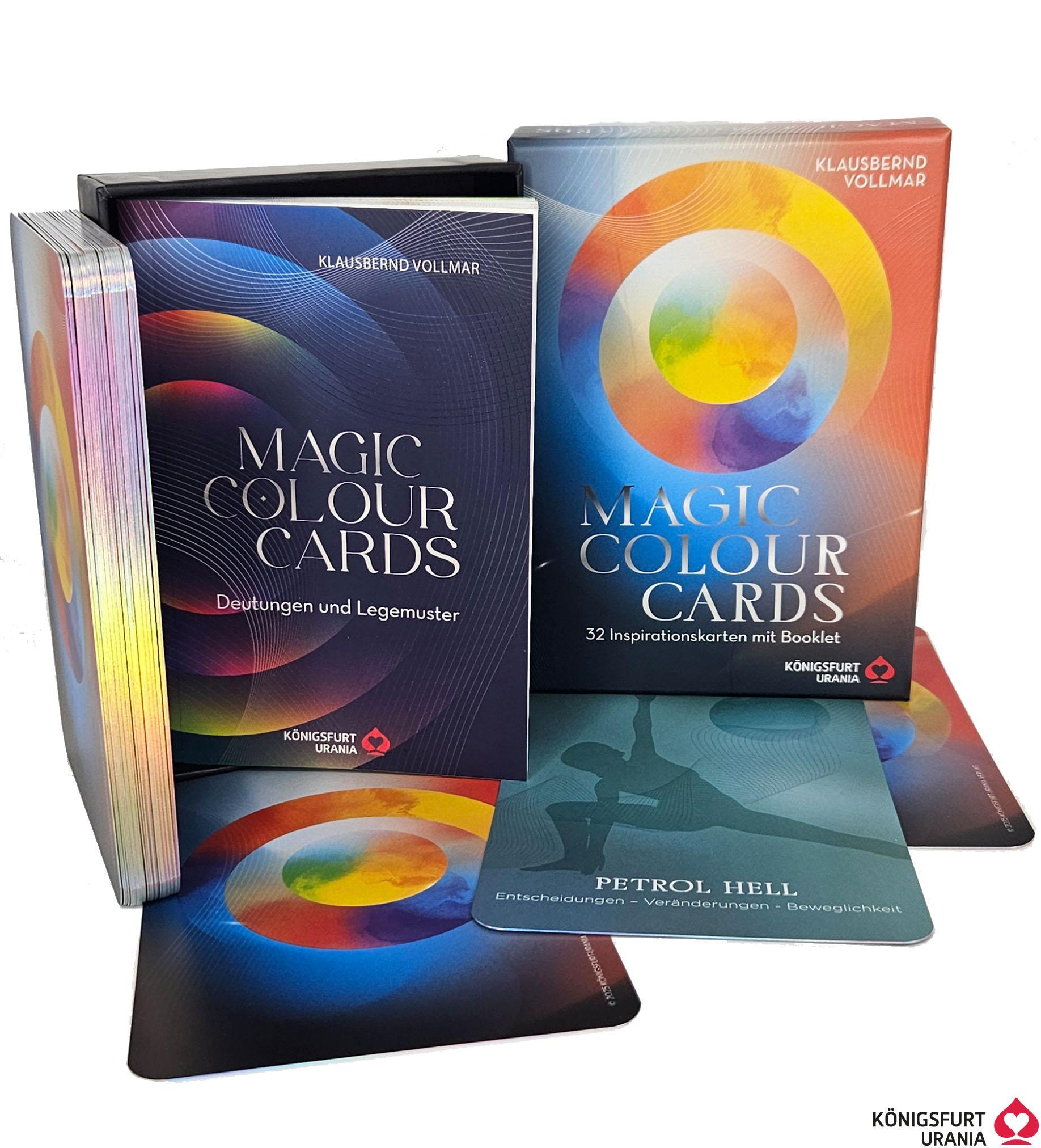 Magic Colours Cards - 32 Inspirationskarten mit Booklet – Buchserien.de