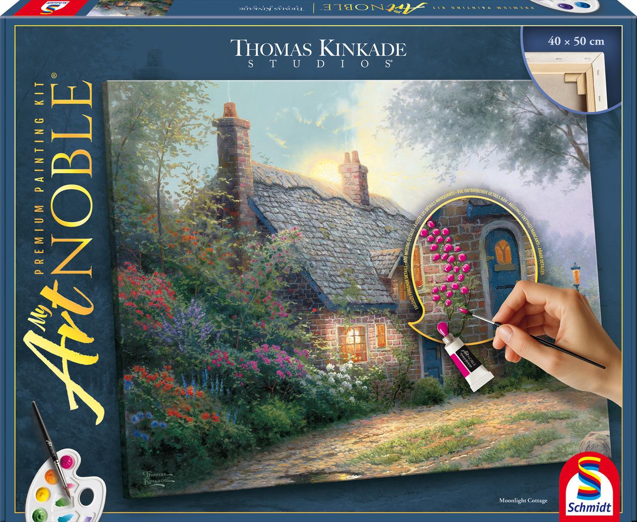 Thomas Kinkade Studios - Moonlight Cottage