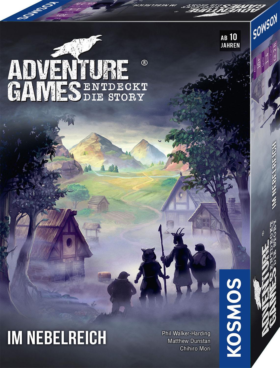 Buchcover: Adventure Games - Im Nebelreich
