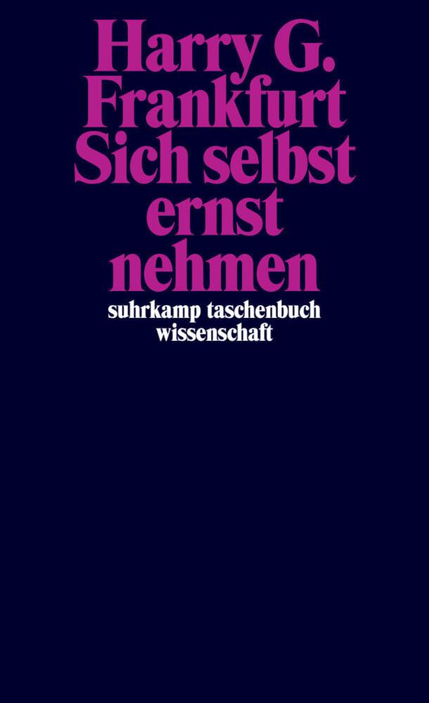 Buchcover: Sich selbst ernst nehmen