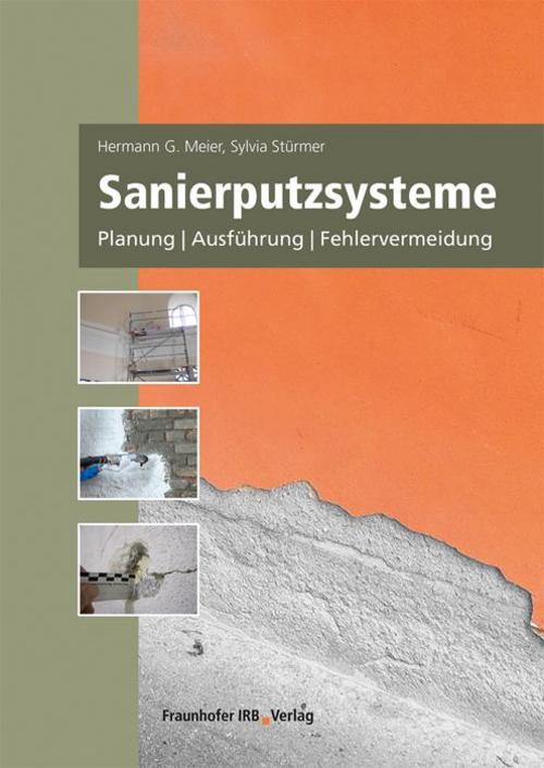 Buchcover: Sanierputzsysteme.