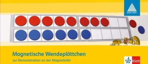 Programm \"mathe 2000\". Wendeplättchen für Lehrer magnetisch 1.-4. Schuljahr