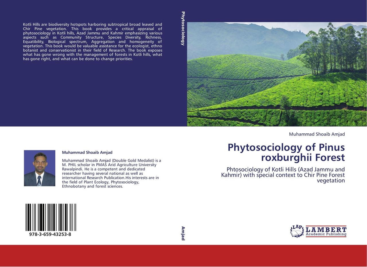 Buchcover: Phytosociology of Pinus roxburghii Forest