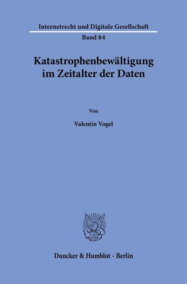 Katastrophenbewältigung im Zeitalter der Daten