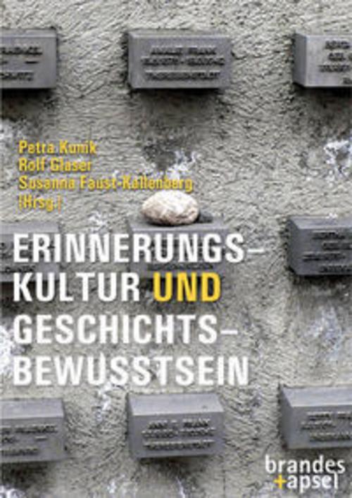 Buchcover: Erinnerungskultur und Geschichtsbewusstsein