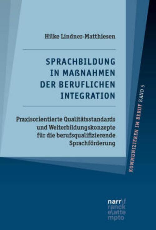 Buchcover: Sprachbildung in Maßnahmen der beruflichen Integration
