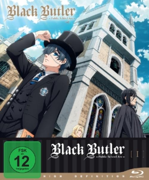 Black Butler: Public School Arc - Staffel 4 - Vol.1 - [Blu-ray] mit Sammelschuber