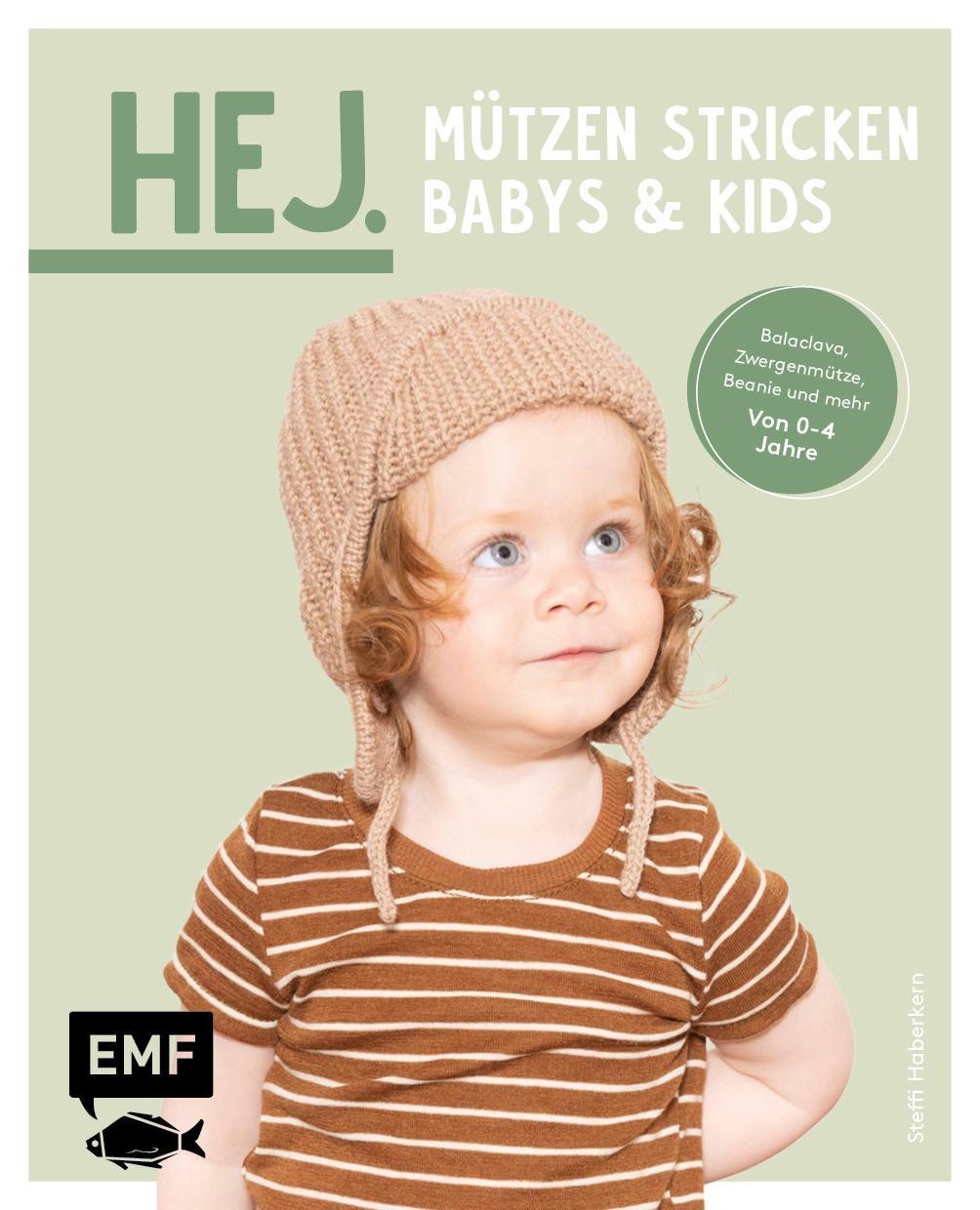 Buchcover: Hej. Mützen stricken - Babys & Kids