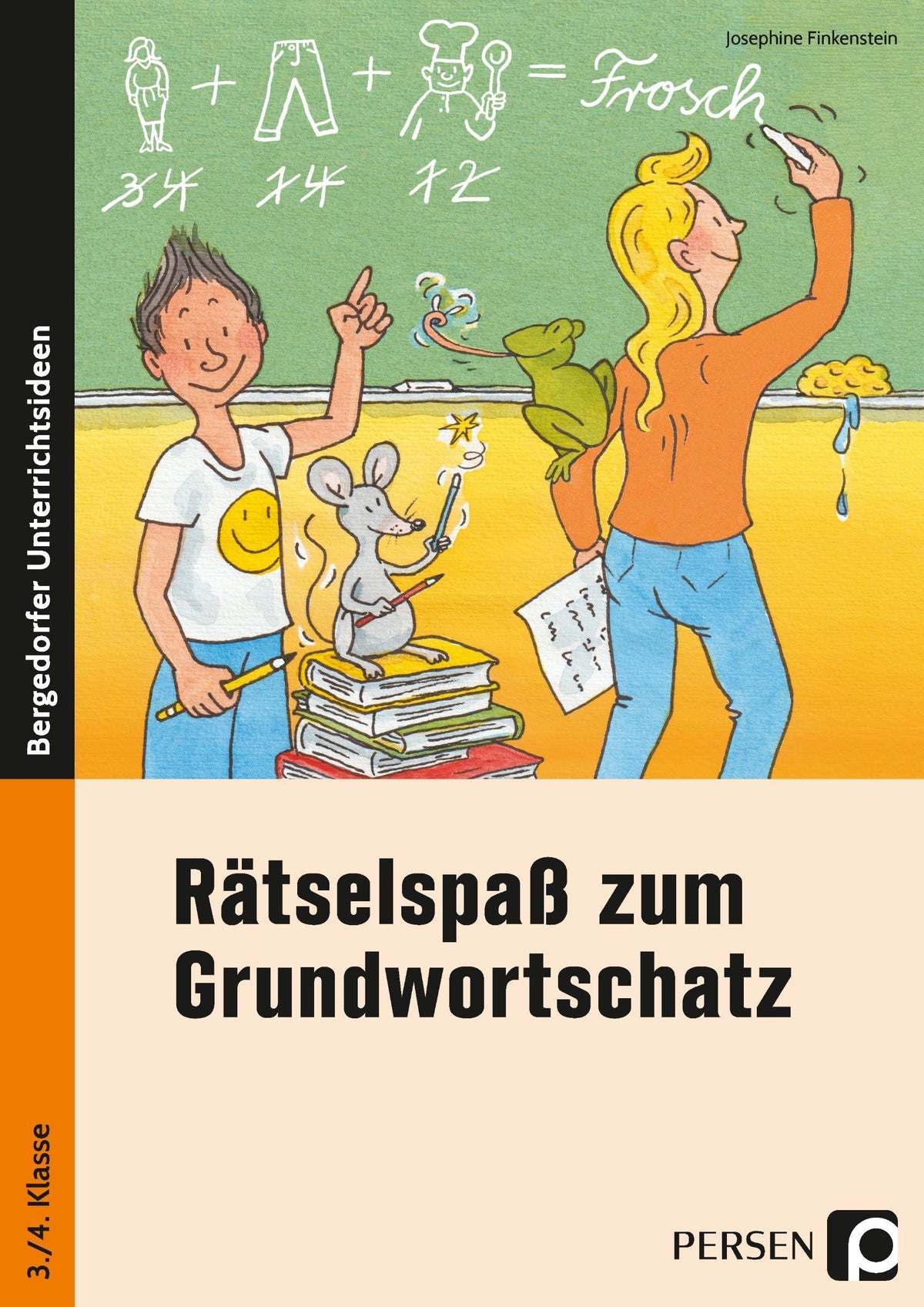 Buchcover: Rätselspaß zum Grundwortschatz - 3./4. Klasse