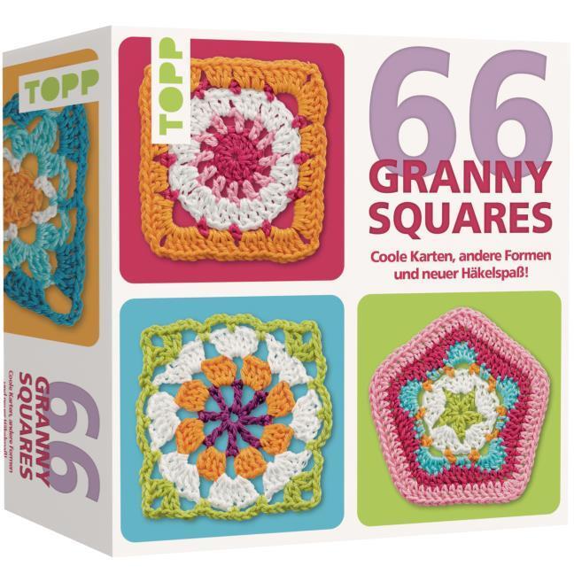 Buchcover: 66 Granny Squares Karten-Set