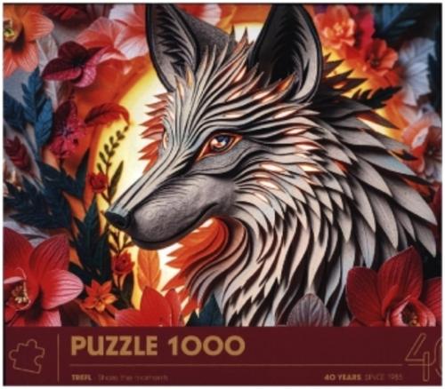 Buchcover: Puzzle Premium Plus 1000  Jubiläum - Wolf