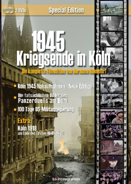 1945 - Kriegsende in Köln,2 DVDs