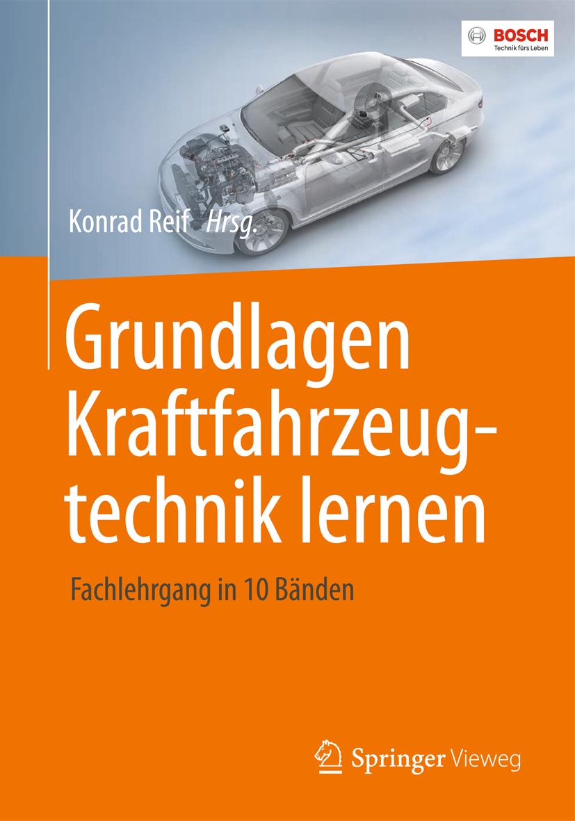 Buchcover: Grundlagen Kraftfahrzeugtechnik lernen