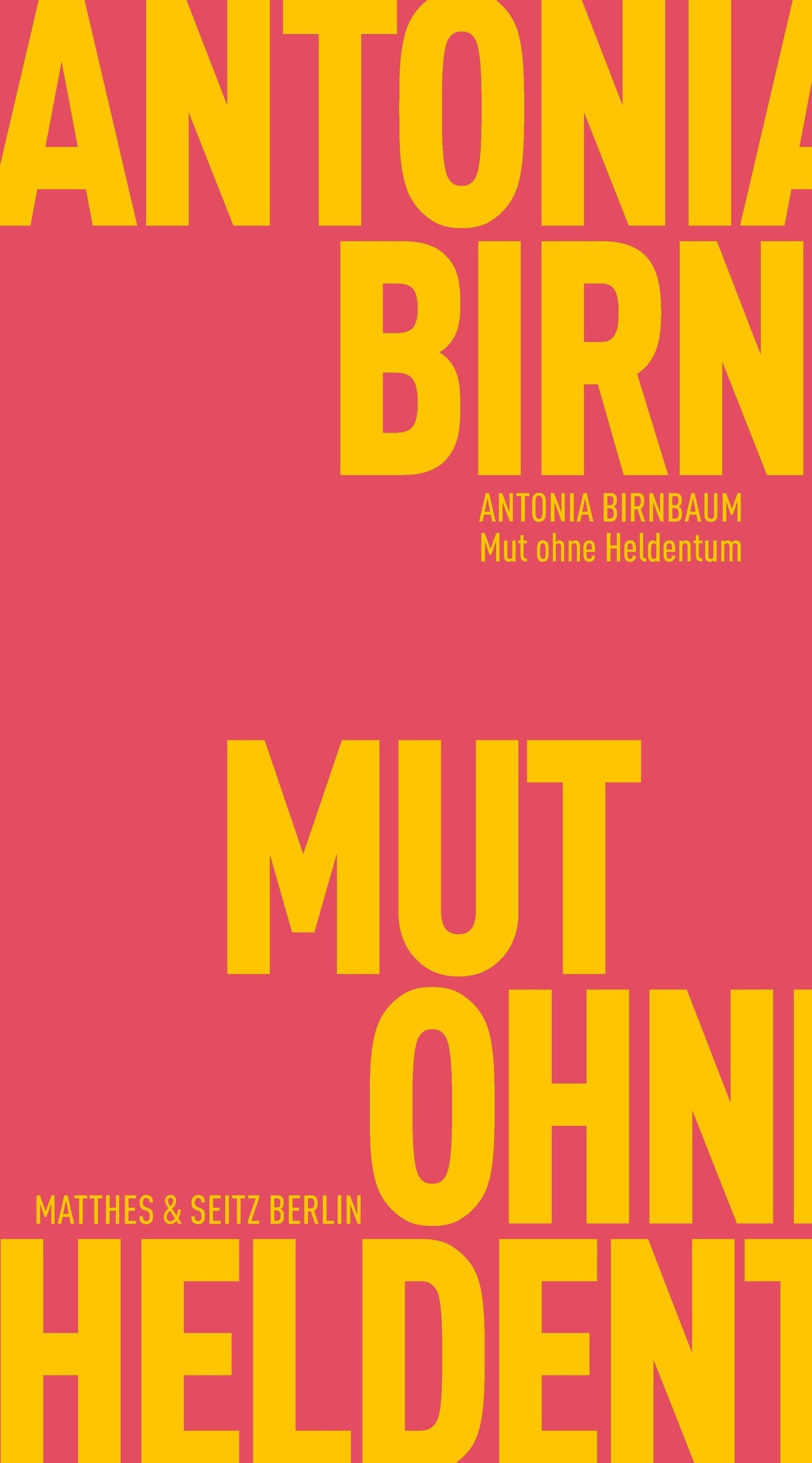 Mut ohne Heldentum