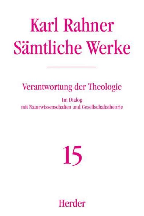 Karl Rahner Sämtliche Werke