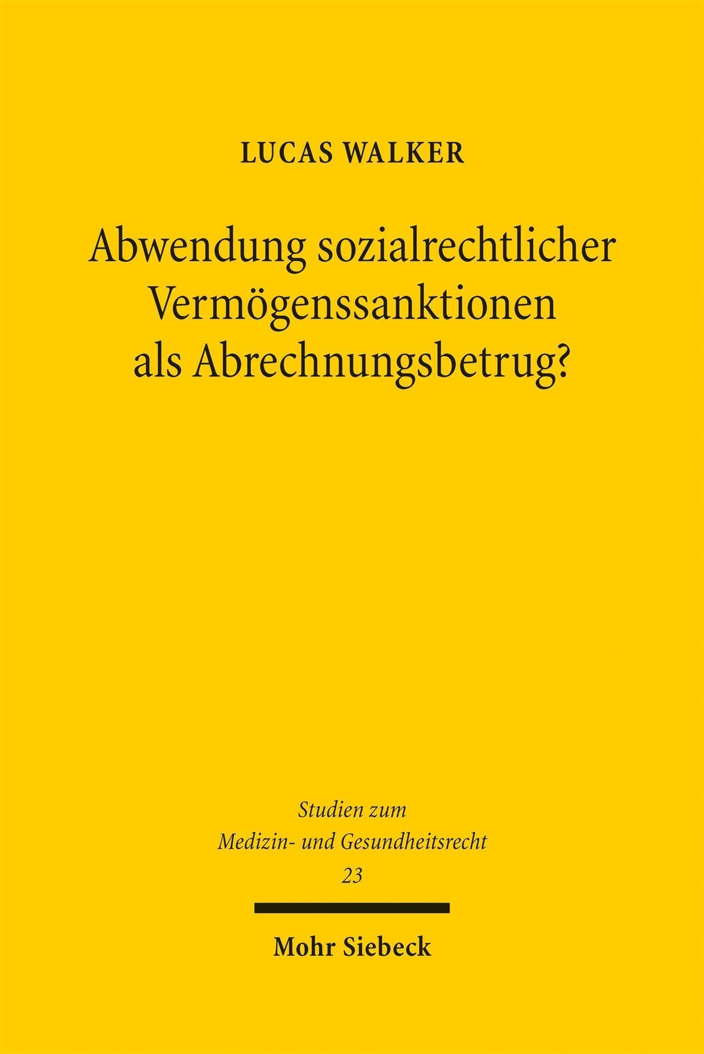 Abwendung sozialrechtlicher Vermögenssanktionen als Abrechnungsbetrug?