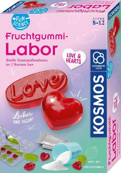 Buchcover: Fun Science Fruchtgummi-Labor Love & Hearts