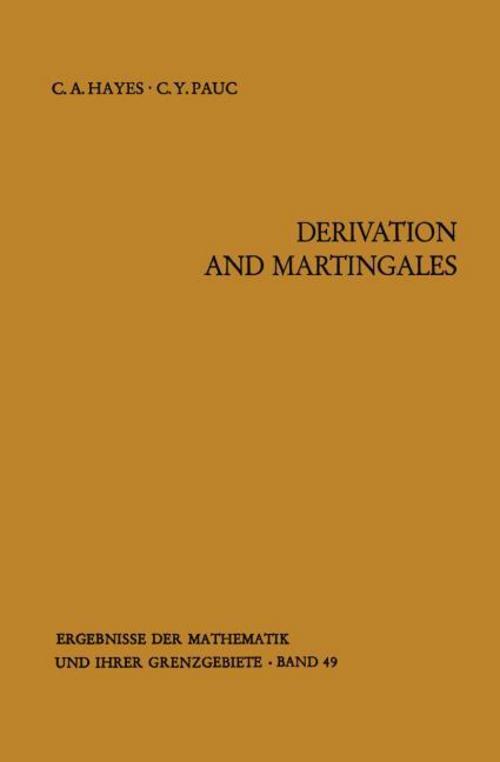 Buchcover: Derivation and Martingales