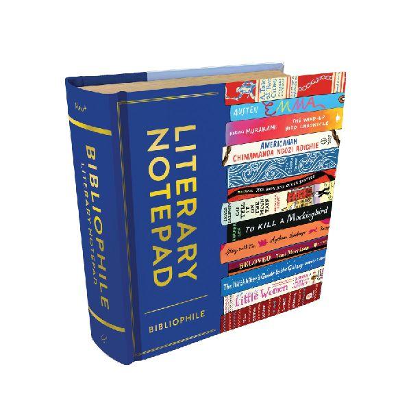 Buchcover: Bibliophile Literary Notepad